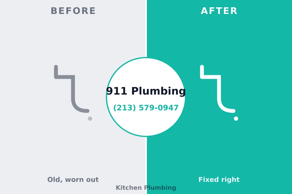 Before and after: plumbing company Eastmont, WA